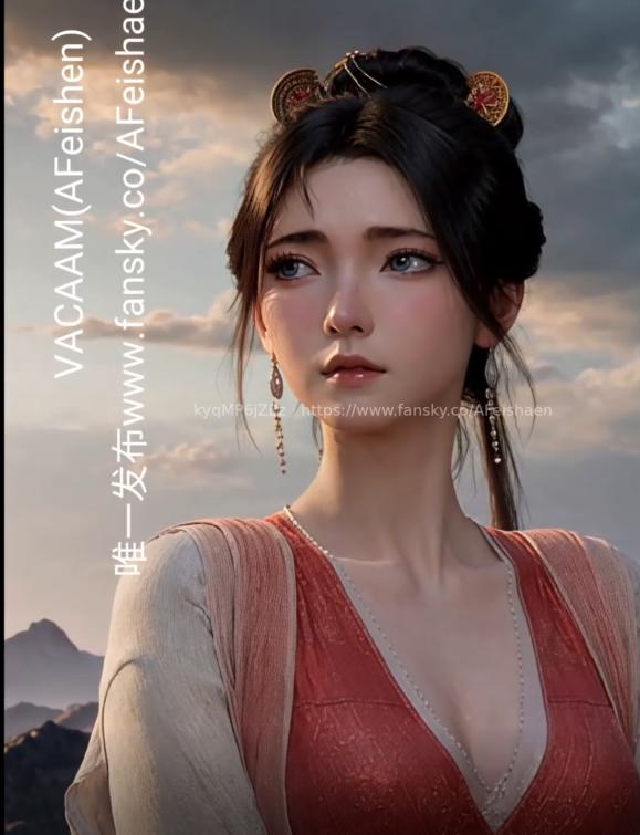 AI动画  慕沛灵 vacaam