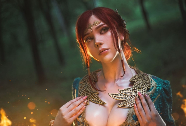 【夸克网盘】【套图】【EG120】Sayathefox - Triss Merigold 特莉丝 【24P-166MB】