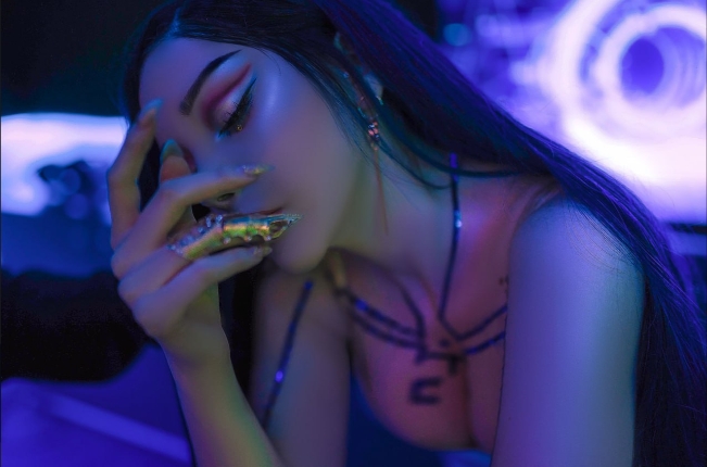 【夸克网盘】【套图】【EG126】Sayathefox - Cyberpunk Dress 【15P-202MB】