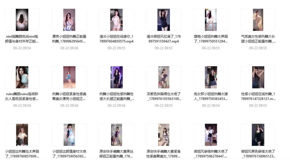 【深夜福利】最新收集快手各类美女主播<私人定制 跳舞视频合集 【2.5GB】