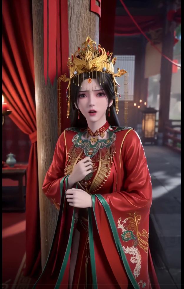 AI动画  李慕婉 囍