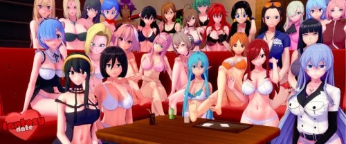 【日系SLG/同人/后宫】梦幻约会 幻想约会 Fantasy Date v0.58 AI汉化版【PC+安卓/2.39G/更新】