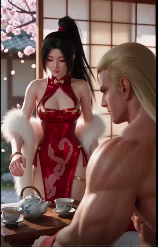 AI动画  拳皇不知火舞1-10集  黄果短剧
