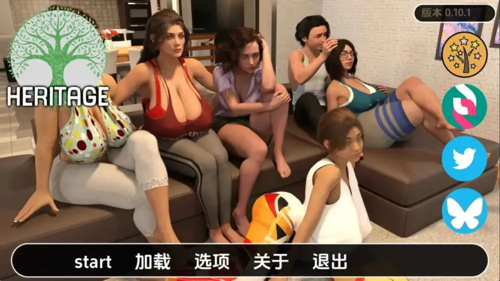[欧美SLG/乱伦/动态]继承遗产 Heritage v0.10.1 AI汉化版【PC+安卓/5.76G/更新】