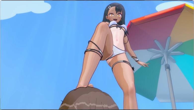 [3D/精致建模/新作/颜射/泳装/可爱][Loli Land! (Mantis-X)] 长发姐的沙滩乐趣 –（场景1+2+3）[65MB/百度/迅雷/UC]
