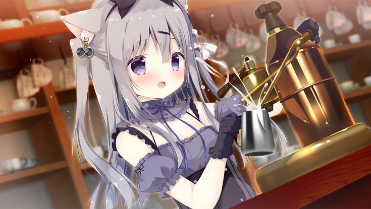 [PC/2D/ADV/中文/恋爱/兽耳]巧克甜恋1 Amairo Chocolata 1  あまいろショコラータ 1[PC1.8GB/百度/迅雷/UC]