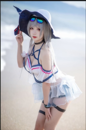 【夸克网盘】【套图】【EG55】樱落酱 - 斯卡蒂泳装 【21P-188MB】